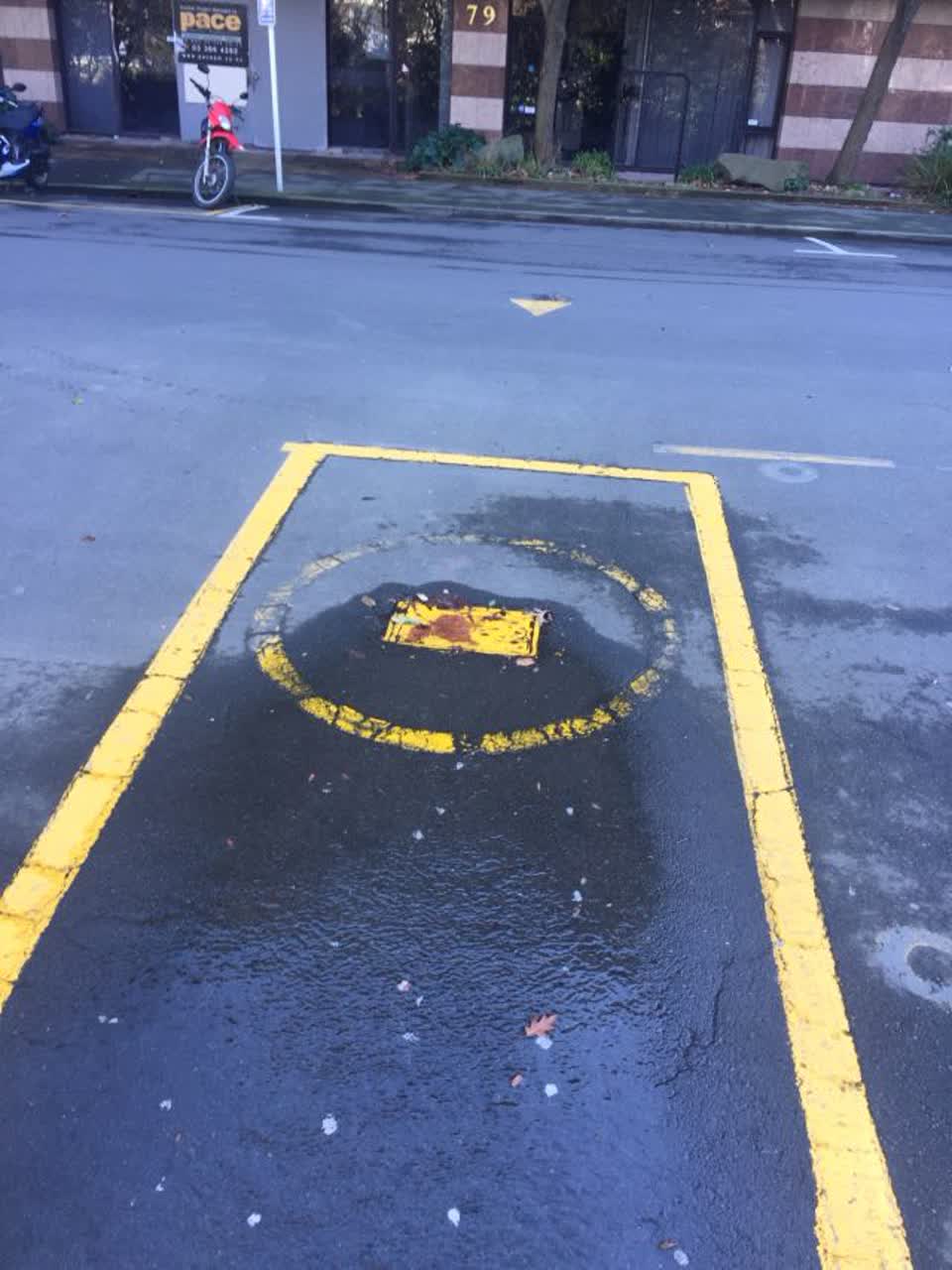 The photograph attached to this water supply report