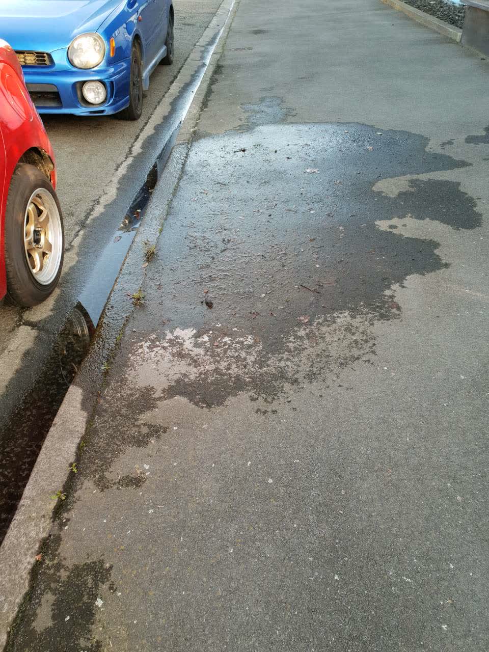 The photograph attached to this water supply report