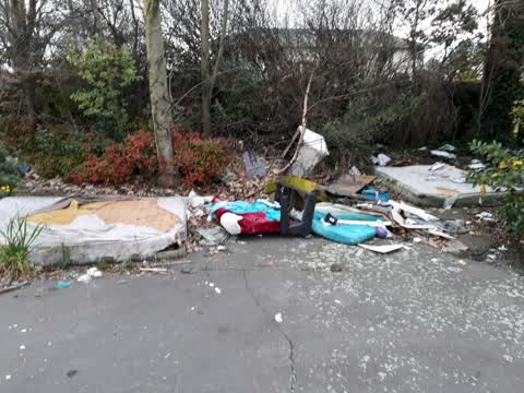 Rubbish/Recycling, a report photo