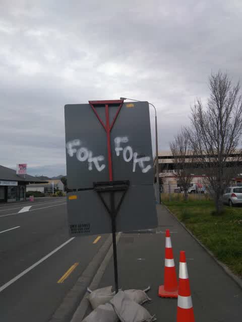 Graffiti, a report photo