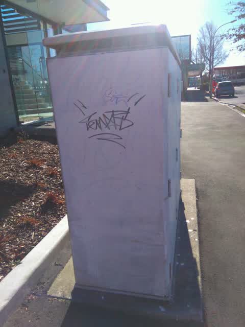 Graffiti, a report photo