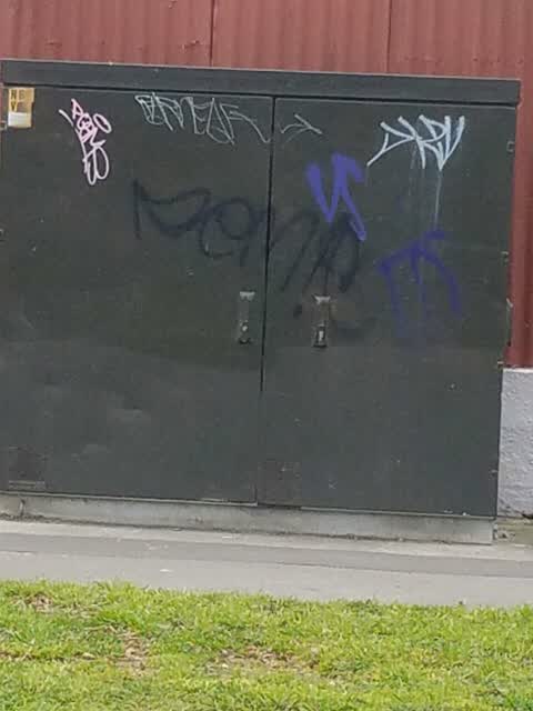Graffiti, a report photo