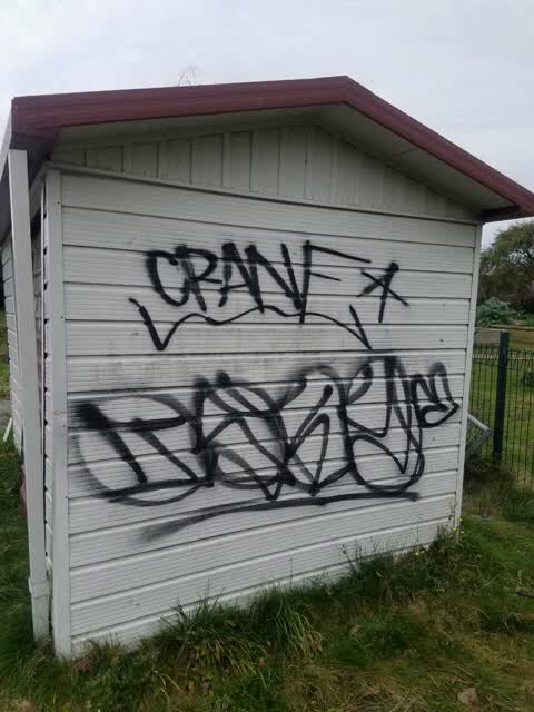 Graffiti, a report photo