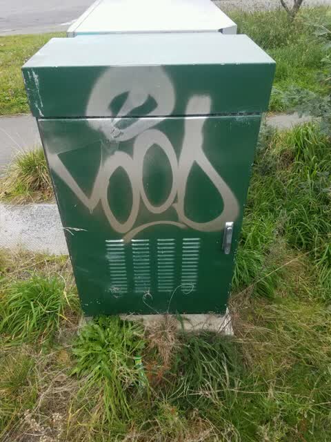 Graffiti, a report photo