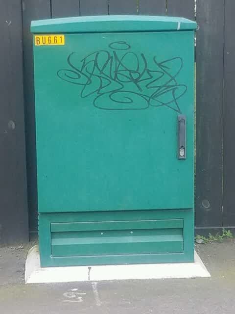 Graffiti, a report photo