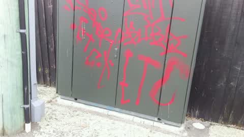 Graffiti, a report photo