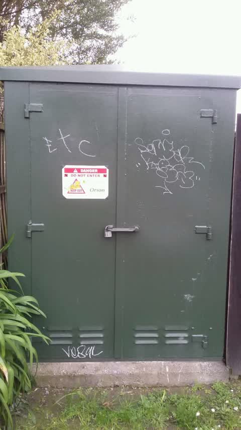 Graffiti, a report photo