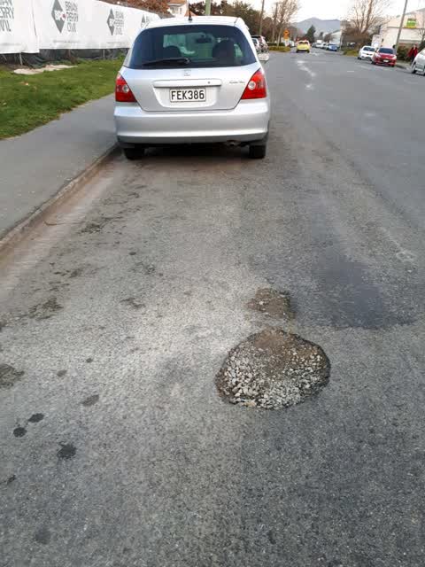 Roading/Streets, a report photo