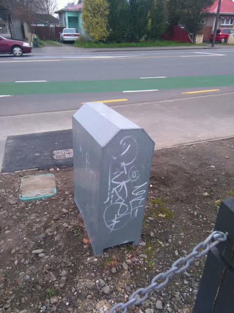 Graffiti, a report photo