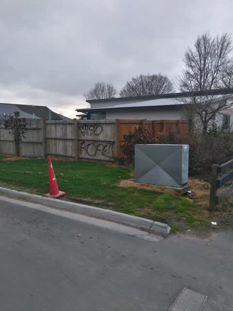 Graffiti, a report photo