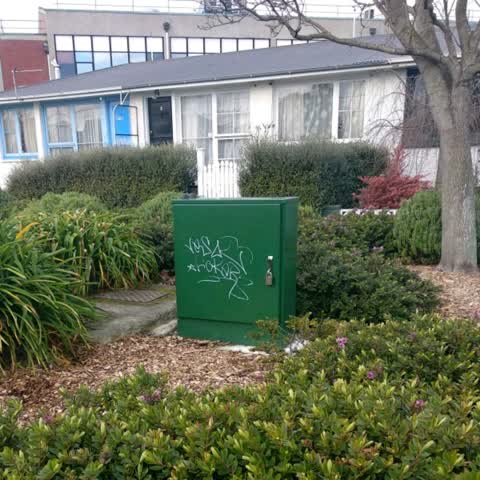 Graffiti, a report photo