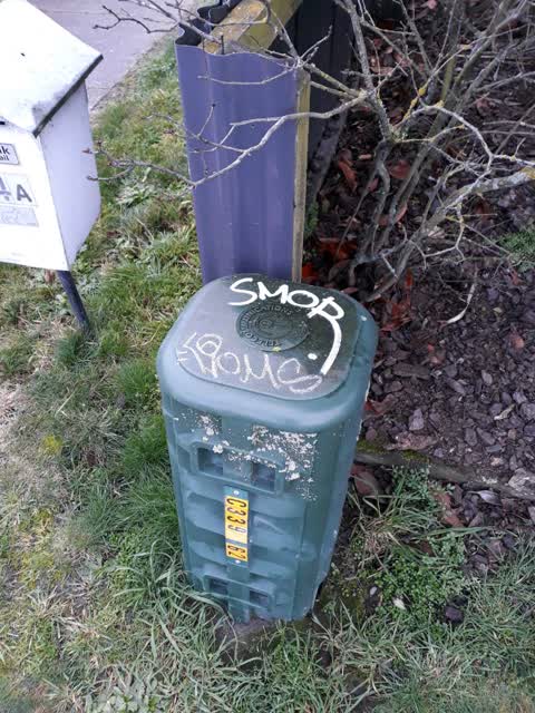 Graffiti, a report photo