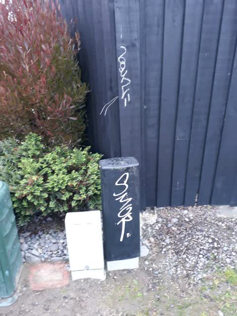 Graffiti, a report photo