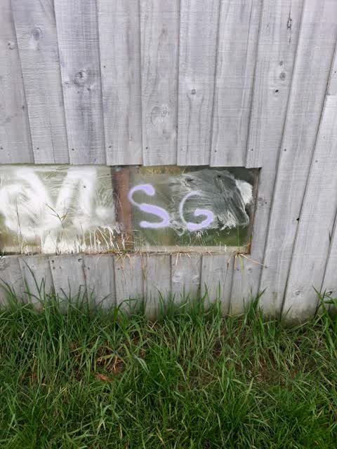 Graffiti, a report photo