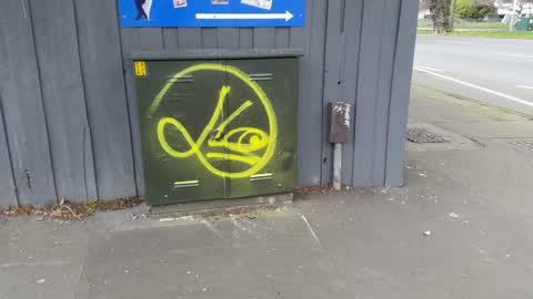 Graffiti, a report photo