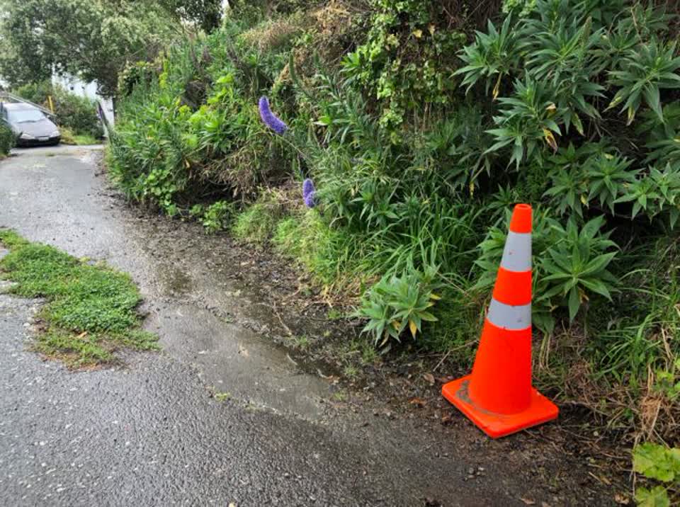 The photograph attached to this wastewater/stormwater report