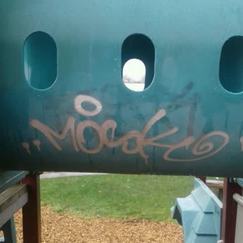 Graffiti, a report photo