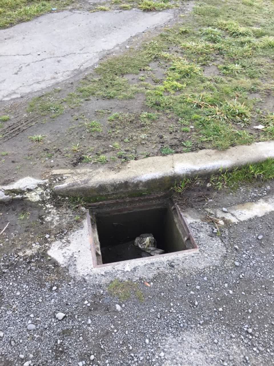 The photograph attached to this wastewater/stormwater report