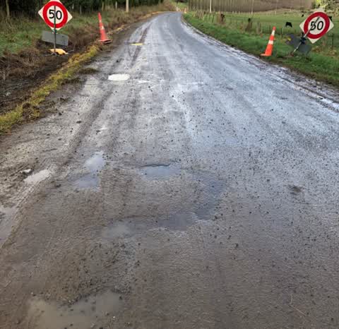 Roading/Streets, a report photo