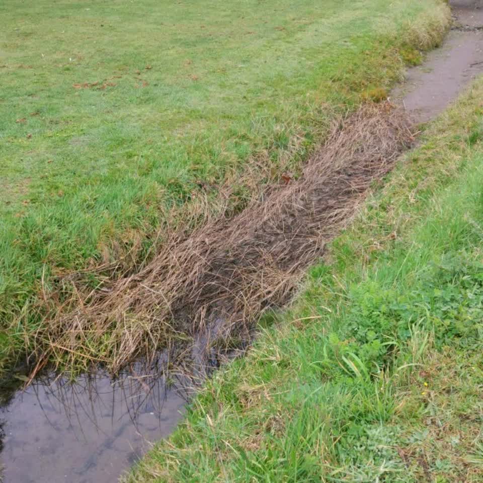 The photograph attached to this wastewater/stormwater report