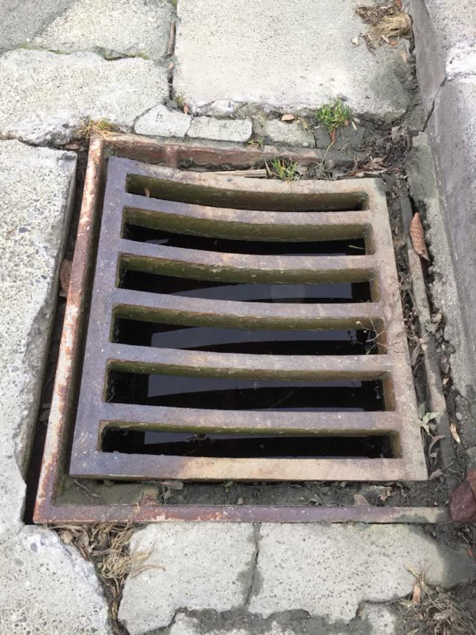 The photograph attached to this wastewater/stormwater report