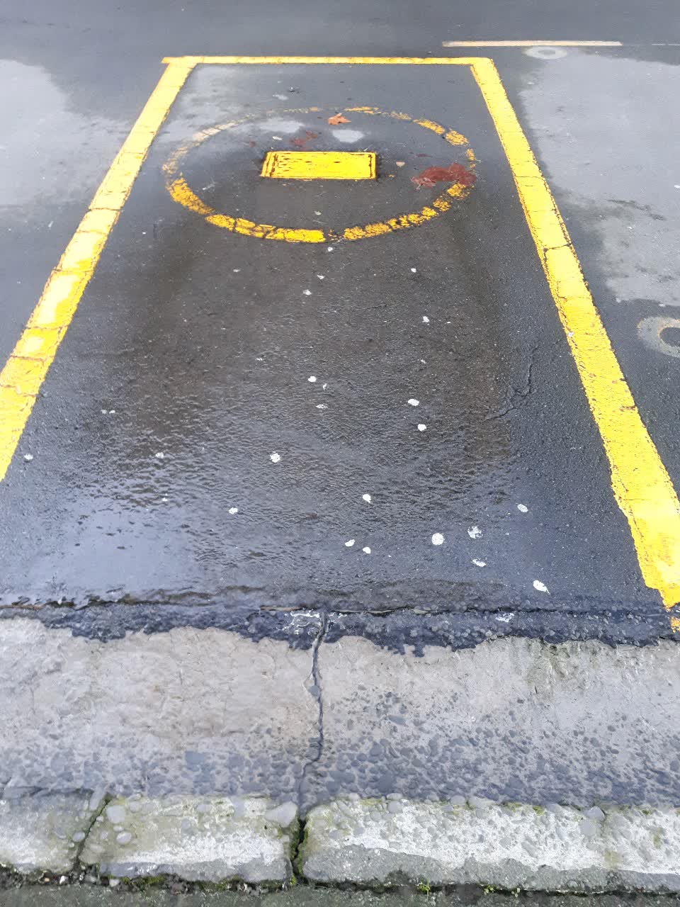 The photograph attached to this wastewater/stormwater report
