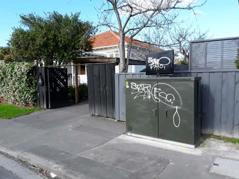 Graffiti, a report photo