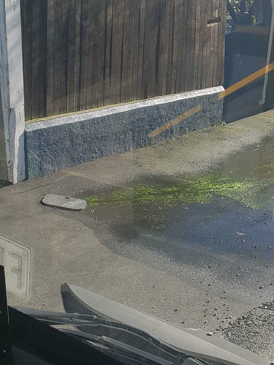 The photograph attached to this water supply report