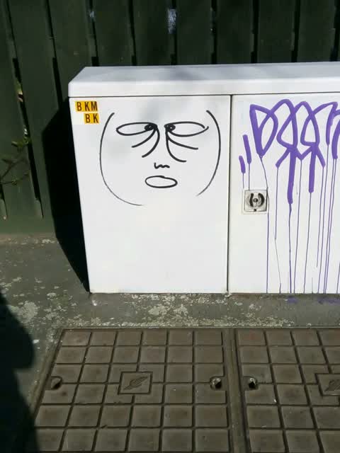 Graffiti, a report photo