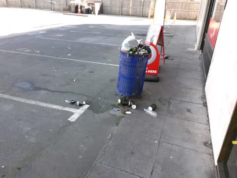 Rubbish/Recycling — a report photo