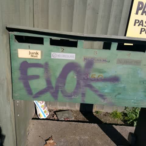 Graffiti, a report photo