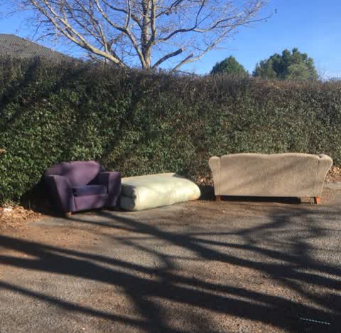 Rubbish/Recycling, a report photo