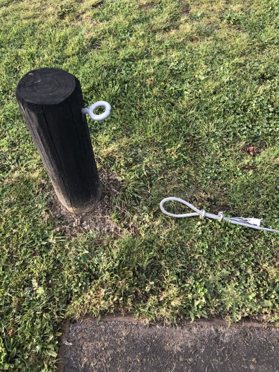 The photograph attached to this parks report