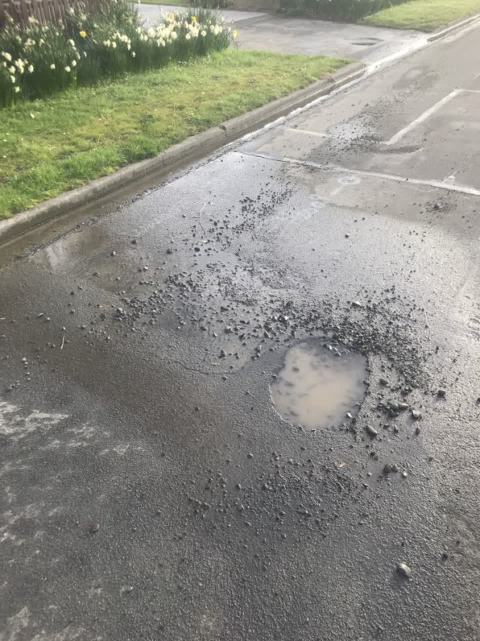 The photograph attached to this water supply report