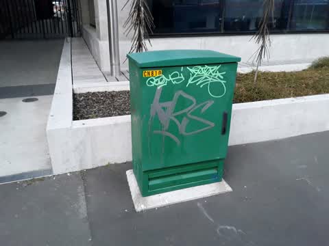 Graffiti, a report photo