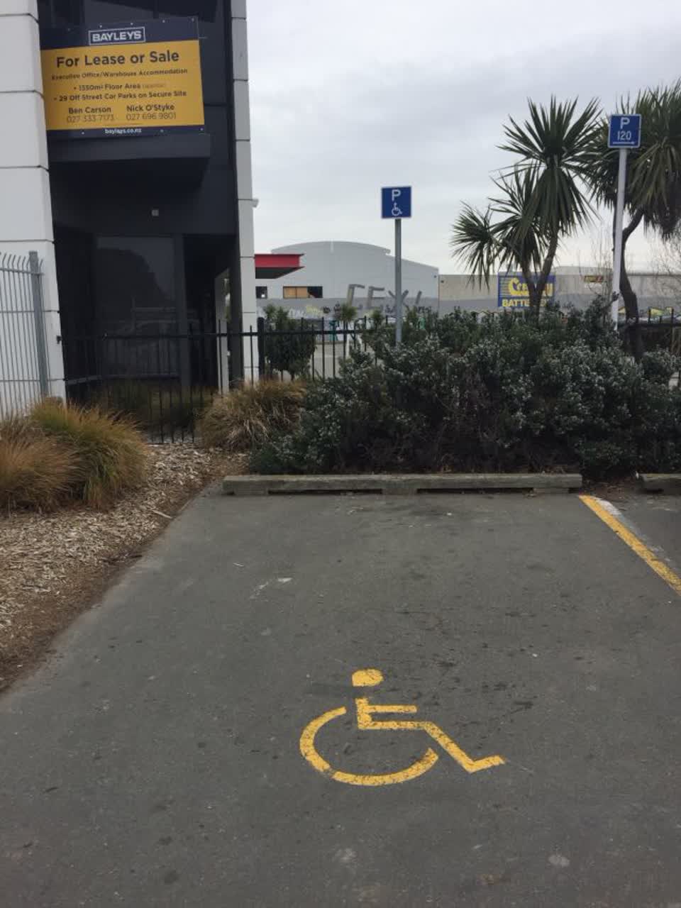 The photograph attached to this parks report