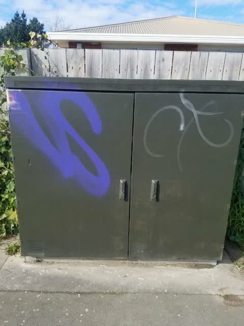 Graffiti, a report photo