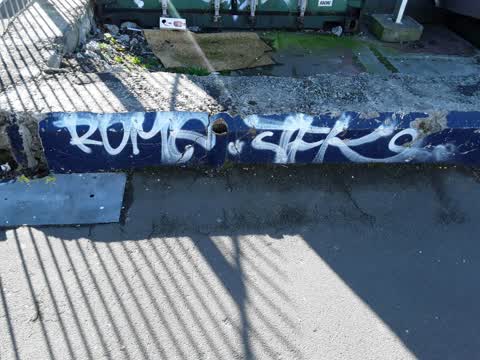 Graffiti, a report photo