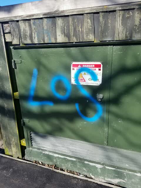 Graffiti, a report photo