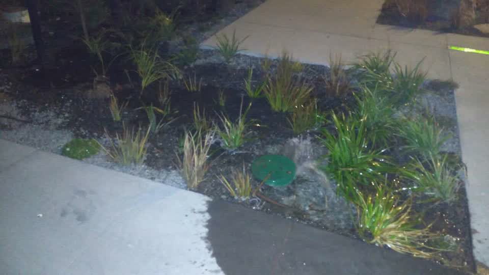 The photograph attached to this water supply report