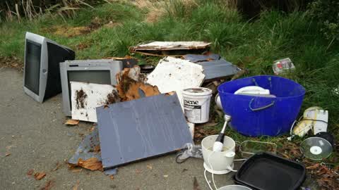 Rubbish/Recycling — a report photo