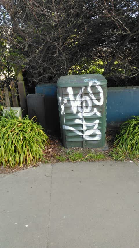 Graffiti, a report photo