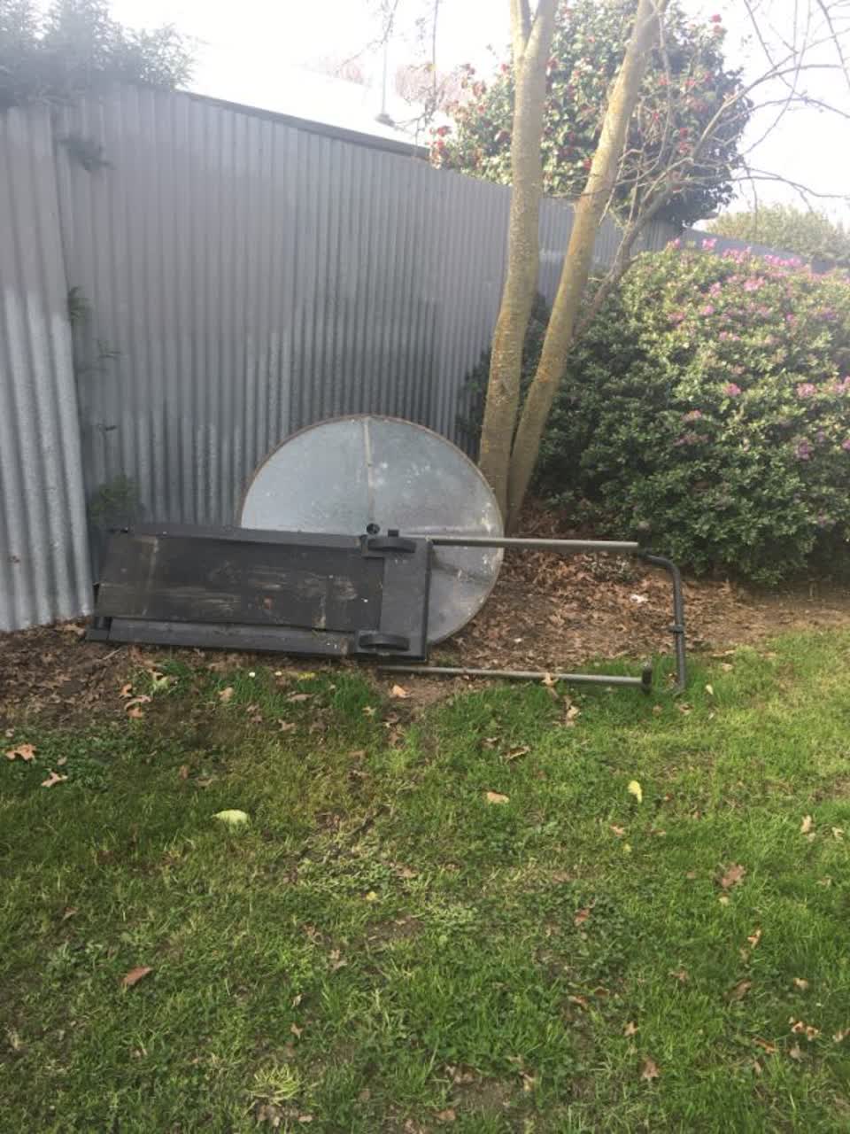 The photograph attached to this parks report