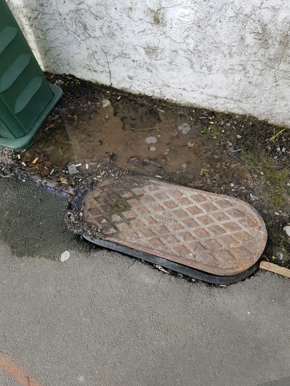The photograph attached to this water supply report