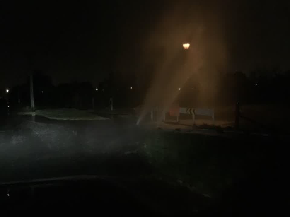 The photograph attached to this water supply report