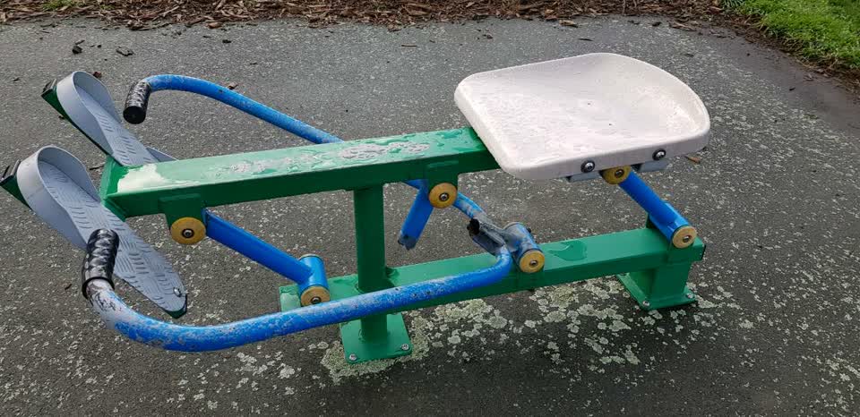 The photograph attached to this parks report