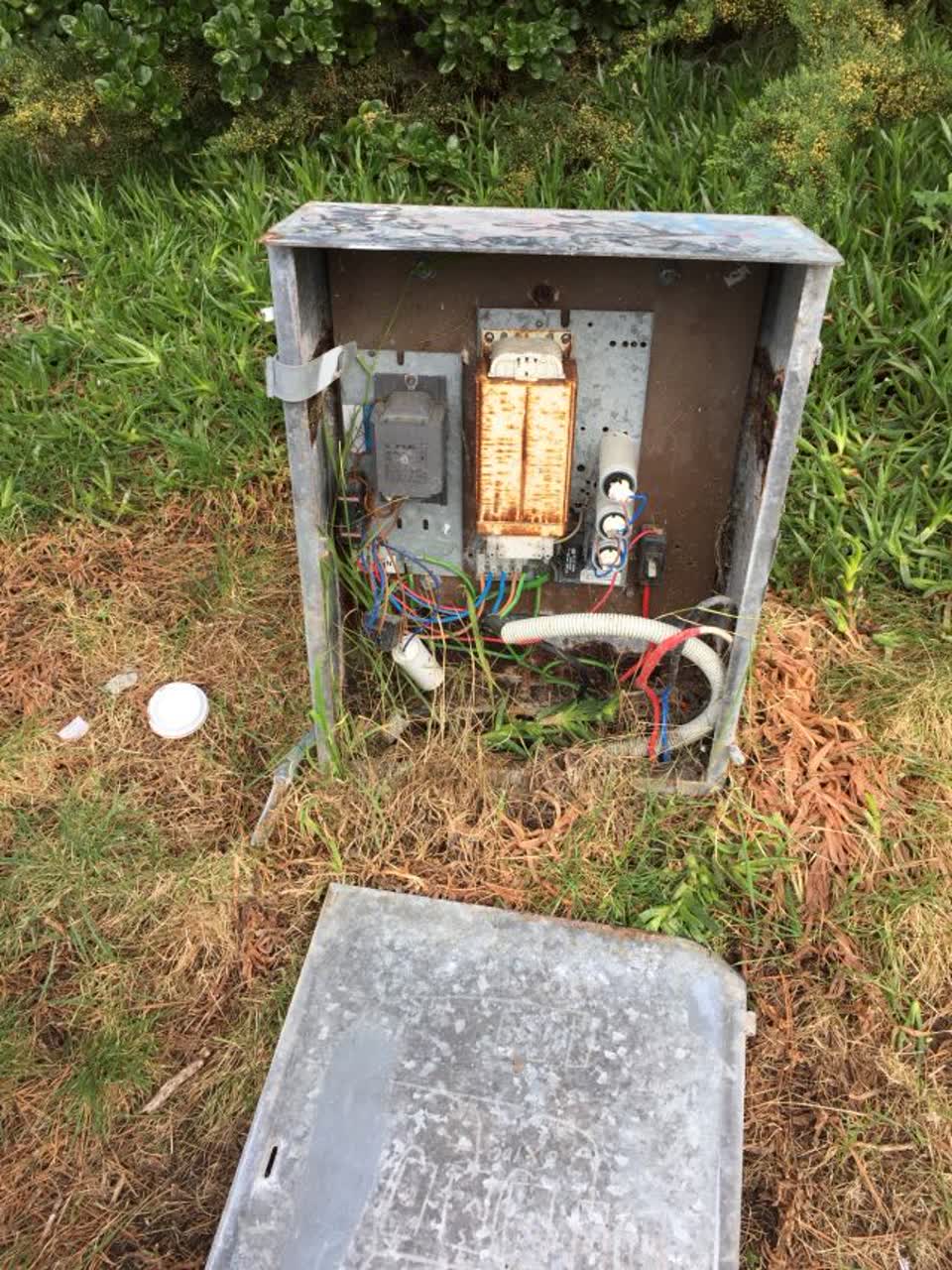The photograph attached to this parks report