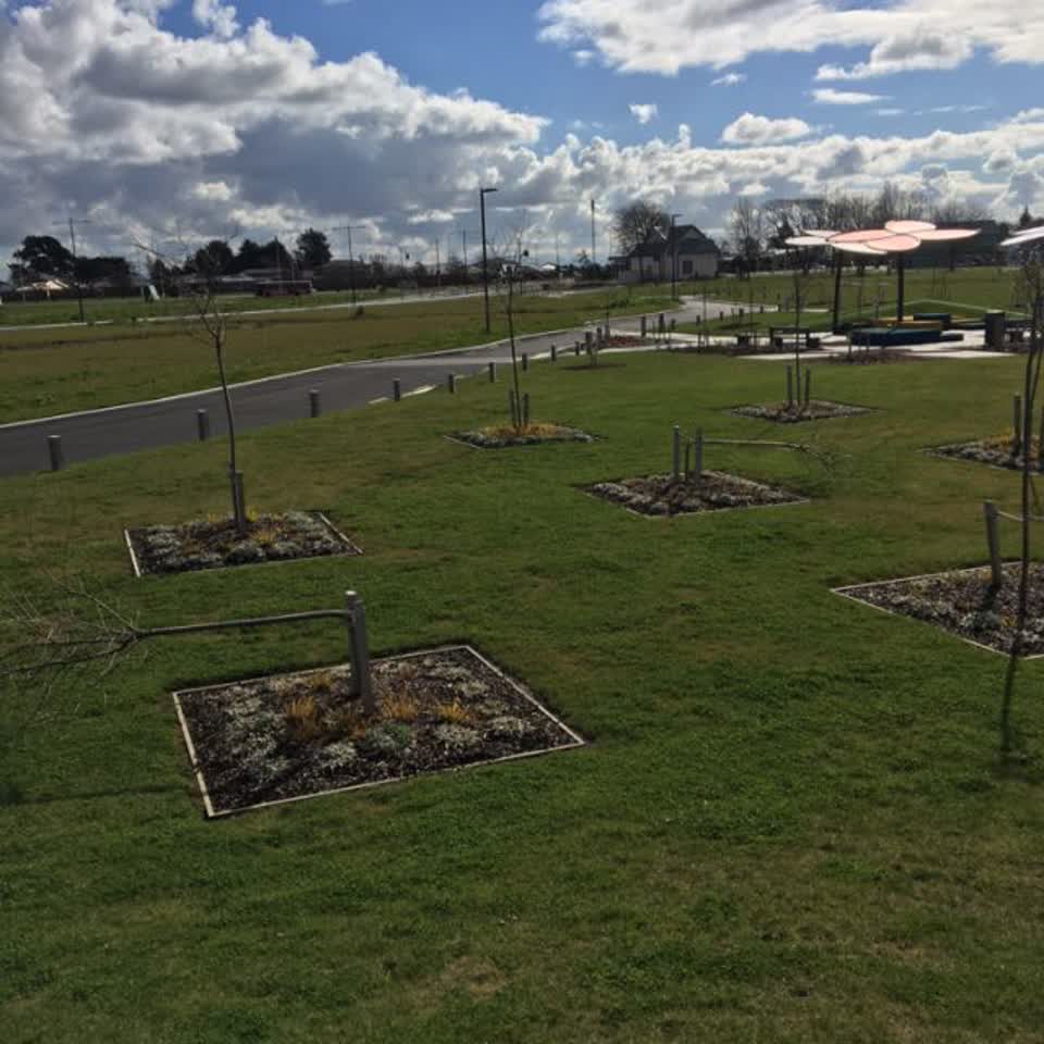 The photograph attached to this parks report