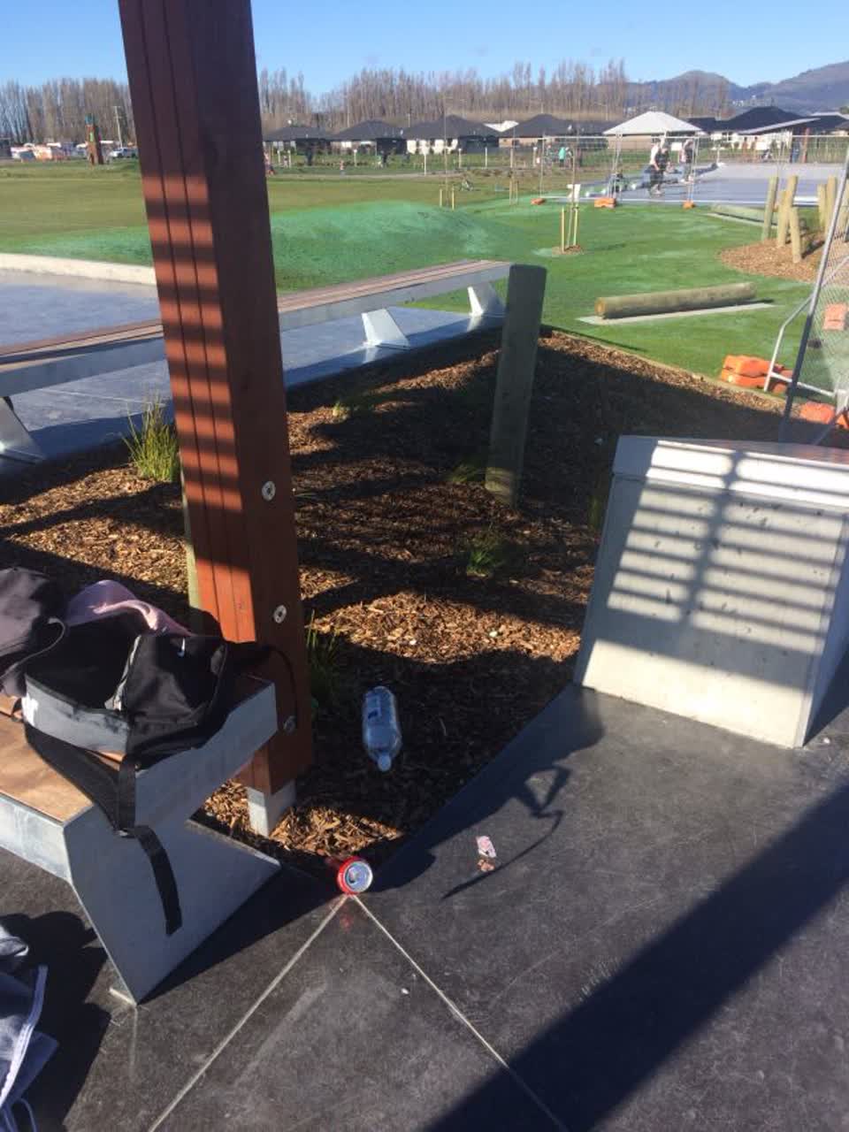 The photograph attached to this parks report