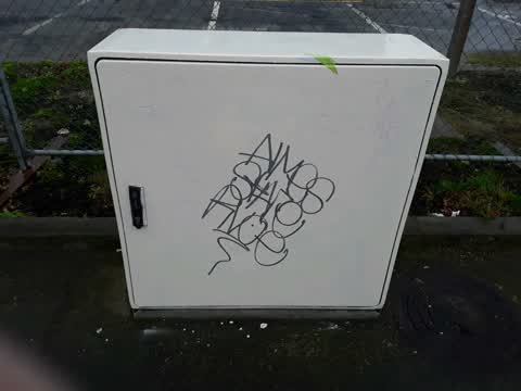 Graffiti, a report photo